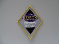 Stoffabzeichen / Patch " Security "