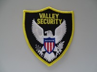 Stoffabzeichen / Patch " Security "