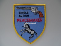 Stoffabzeichen - Aufnäher, Colt Peacemaker