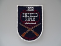 Stoffabzeichen - Aufnäher " Enfield Rifle 1858 "