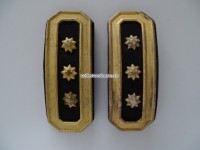 Offiziers Schulterbriden Hauptmann Ordonnanz 1875/78 Schütze / Stab / Arzt