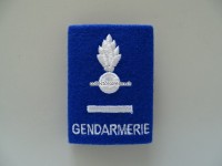 Schulterschlaufe, Gendarmerie, App, Genève / Genf