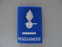 Schulterschlaufe, Gendarmerie, App, Genève / Genf, hellblaue Version