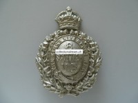 Helm Metallabzeichen, British Scottish " THE KING'S LIVERPOOL REGT" ca. um 1910/20-er Jahre