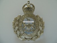 Bobbyhelm Metallabzeichen, British " Newcastle-Upon-Tyne " pre 1953