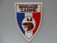 Patch / Aufnäher, Brigade Canine, K-9, Frankreich