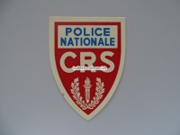 Police Nationale, CRS, reflektierend, Kunststoff, Frankreich