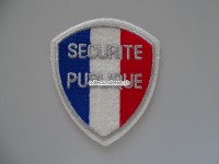 Stoffabzeichen Police Securite Publique, Frankreich