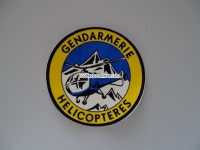 Abzeichen, Gendarmerie Helicopteres, Kunststoff, Frankreich