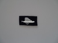 Stoffabzeichen, ältere Version, Strassen / Autobahnpolizei, Frankreich, Format ca. 5cm x 3cm