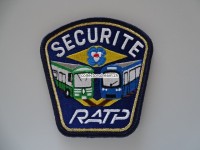 Klett Stoffabzeichen, Paris Securite RATP, Frankreich