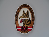 Stoffabzeichen, Polizei Diensthundeführer Oesterreich