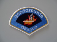 Stoffabzeichen, Gendarmerie Genève (Kapo Genf)