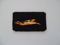 Spezialisten Stoffabzeichen der ehemaligen Tauchschwimmer (Kampfschwimmer)