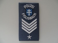 Schulterschlaufe, Uof. Feldweibel, ehemalige Polizei Fislisbach