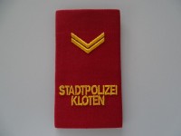 Schulterschlaufe, Stapo Kloten, Korporal