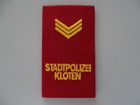 Schulterschlaufe, Stapo Kloten, Wachtmeister