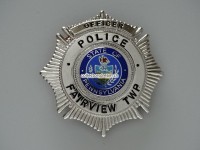Metall Badge, Police Officer, Fairview TWP, Pennsylvania