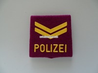 Schulterschlaufe, alte Version, Stadtpolizei St. Gallen, Unteroffizier, gummiert
