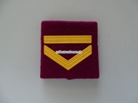 Schulterschlaufe, alte Version, Stadtpolizei St. Gallen, Unteroffizier, gummiert