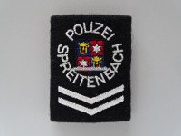 Schulterschlaufe, ehemalige Ortspolizei Spreitenbach, Wachtmeister