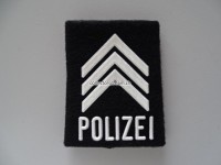 Schulterschlaufe, Stadtpolizei Chur, Wachtmeister gummiert, alte Version