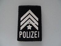 Schulterschlaufe, Stadtpolizei Chur, Wachtmeister mbA, gummiert, alte Version