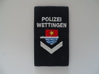 Schulterschlaufe, Gefreiter, ehemalige Polizei Wettingen