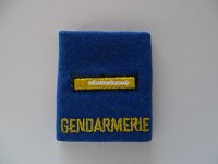 Schulterschlaufe, Gendarmerie/Kapo, Vaud/Waadt, Gefreiter