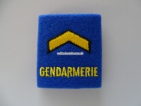 Schulterschlaufe, Gendarmerie/Kapo, Vaud/Waadt, Cpl/Kpl