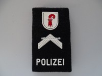 Schulterschlaufe, Polizei Basellandschaft, Korporal, gummiert