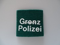 Schulterschlaufe, Kapo St. Gallen, Grenzpolizei, gummiert