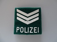 Schulterschlaufe, Kapo St. Gallen, Wachtmeister, gummiert