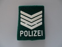 Schulterschlaufe, Kapo St. Gallen, Feldweibel, gummiert