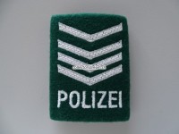 Schulterschlaufe, Kapo St. Gallen, Feldweibel