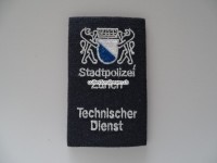 Schulterschlaufe, Stapo Zürich, Technischer Dienst