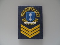 Schulterschlaufe, Stapo Dietikon, gelbe Schrift