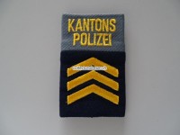 Schulterschlaufe, Kapo Graubünden, Wachtmeister