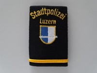 Schulterschlaufe, ehemalige Stapo Luzern, Offizier, Leutnant