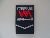 Schulterschlaufe, Stapo Winterthur, Gefreiter