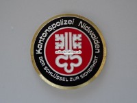 Plakette Kantonspolizei Nidwalden