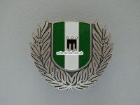 Mützen Abzeichen aus Metall, Polizei Buchs /SG