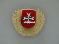 Mützen Abzeichen aus Metall, ehemalige Polizei Leuggern