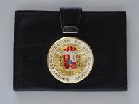 Metall Badge, Administracion de Justicia, Spanien