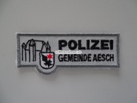 Stoffabzeichen, Polizei Gemeinde Aesch