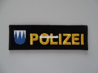 Stoffabzeichen, Polizei Spiez