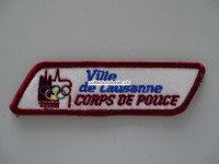 Stoffabzeichen, Ville de Lausanne Corps de Police