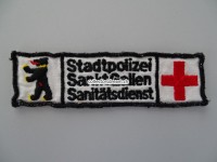 Stoffabzeichen, Stadtpolizei Stadt St. Gallen Sanitätsdienst