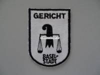 Stoffabzeichen, Gericht Basel-Stadt