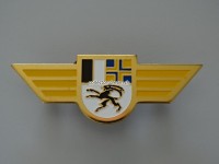 Beret Metallabzeichen Kapo Graubünden